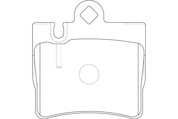 Тормозные колодки WAGNER WBP23078A