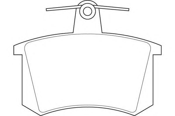Тормозные колодки WAGNER WBP21144A