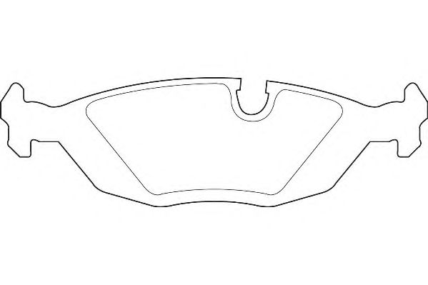 Тормозные колодки WAGNER WBP20675A