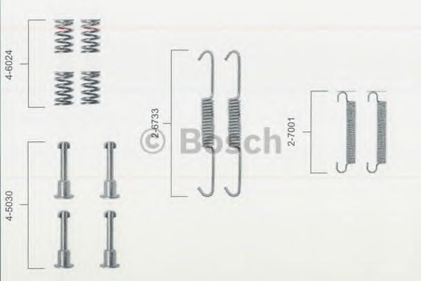Ремкомплект ручника BOSCH 1 987 475 149