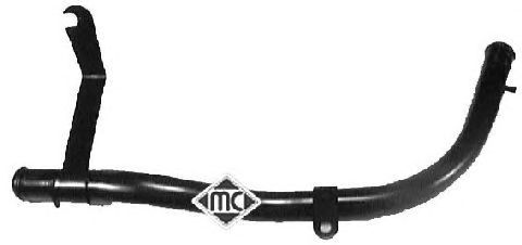 Патрубок системы охлаждения Metalcaucho 03130