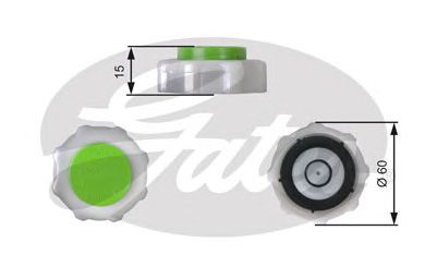 Пробка расширительного бачка GATES RC209
