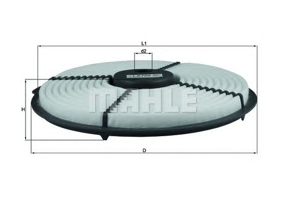 Воздушный фильтр KNECHT LX 729