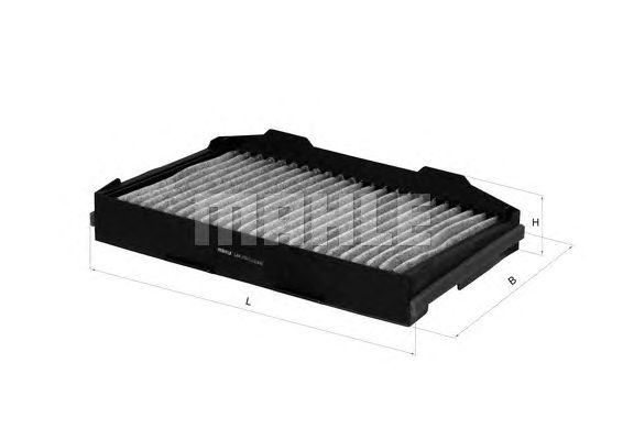 Фильтр салона KNECHT LAK 255