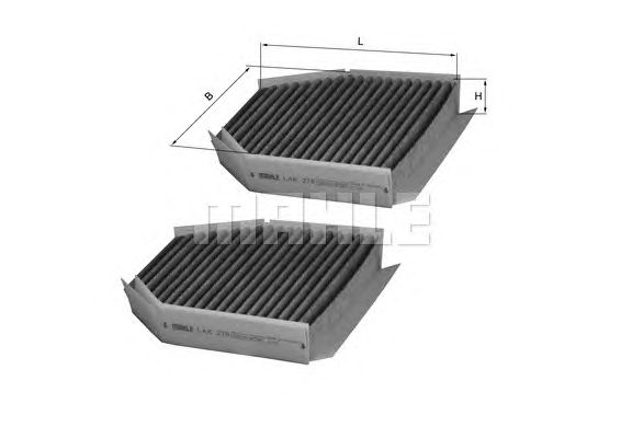 Фильтр салона KNECHT LAK 278/S
