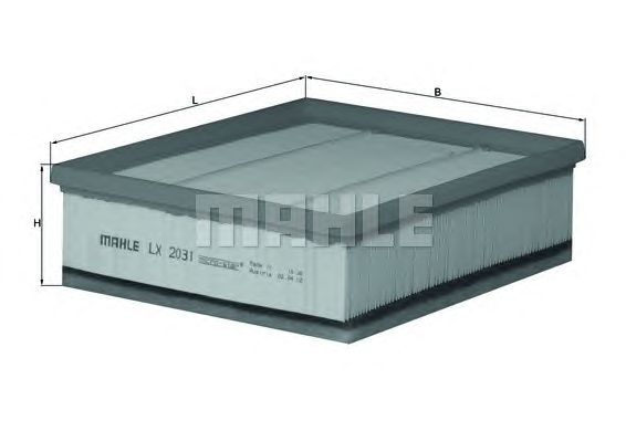 Повітряний фільтр KNECHT LX 2031