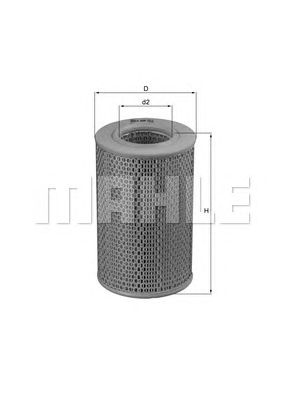Повітряний фільтр KNECHT LX 609