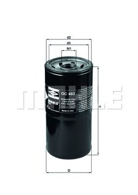 Масляный фильтр KNECHT OC 483