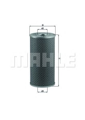 Масляный фильтр KNECHT OX 46