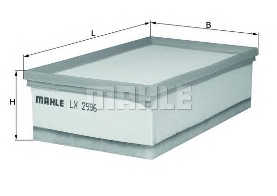 Воздушный фильтр KNECHT LX 2996