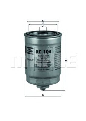 Топливный фильтр KNECHT KC 104