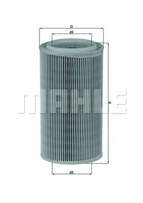 Воздушный фильтр KNECHT LX 852