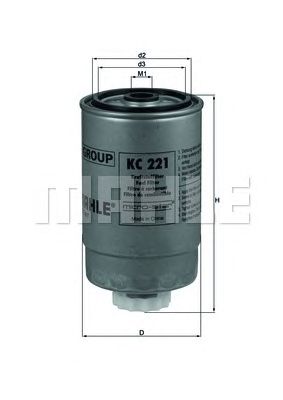 Паливний фільтр KNECHT KC 221