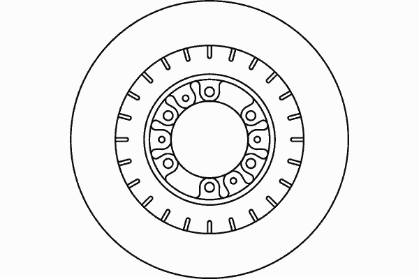 Гальмівний диск TEXTAR 92144803