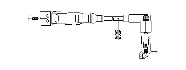 Високовольтний провід BREMI 111/70