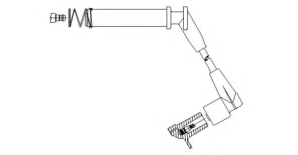 Высоковольтный провод BREMI 370/20