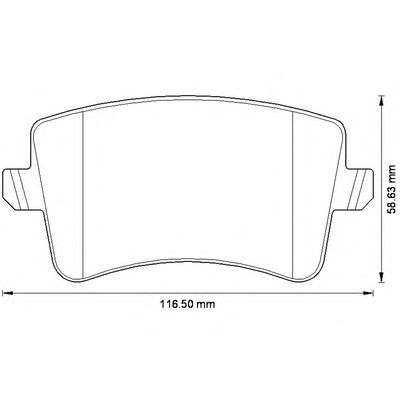 Тормозные колодки JURID 573259J