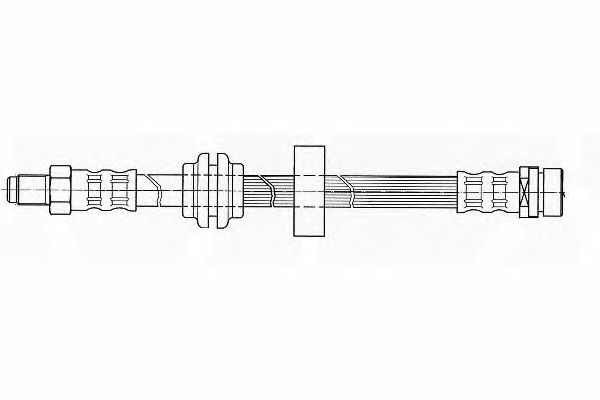 Тормозной шланг FERODO FHY2475