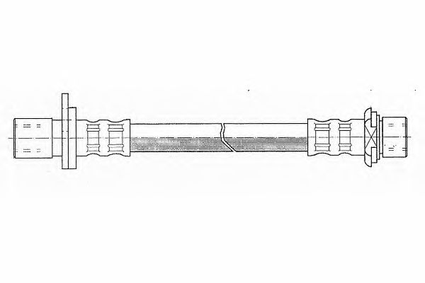 Тормозной шланг FERODO FHY2467
