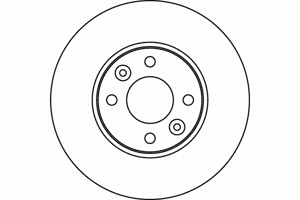 Гальмівний диск MINTEX MDC1607