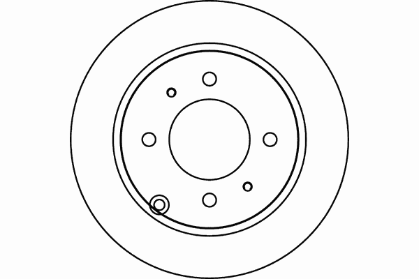 Гальмівний диск MINTEX MDC1854