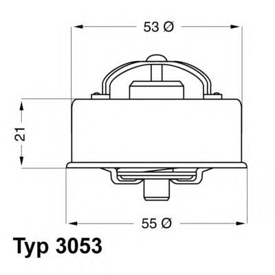 Термостат WAHLER 3053.85