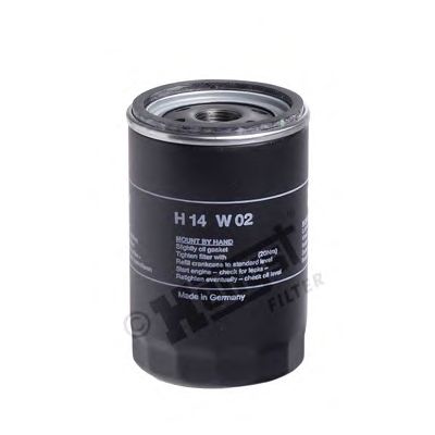 Гидрофильтр HENGST FILTER H14W02 (автоматическая коробка передач, система привода рабочего оборудования)