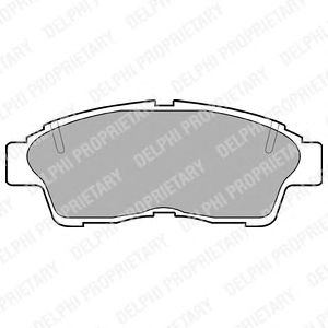 Тормозные колодки DELPHI LP789