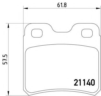 Тормозные колодки HELLA 8DB 355 007-451