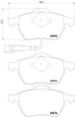 Тормозные колодки HELLA 8DB 355 008-471
