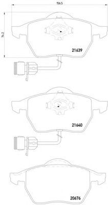 Тормозные колодки HELLA 8DB 355 008-531