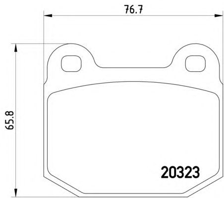 Тормозные колодки HELLA 8DB 355 009-061