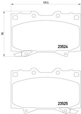 Тормозные колодки HELLA 8DB 355 009-371