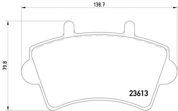 Тормозные колодки HELLA 8DB 355 010-021