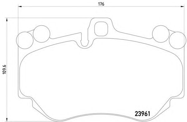Тормозные колодки HELLA 8DB 355 011-011