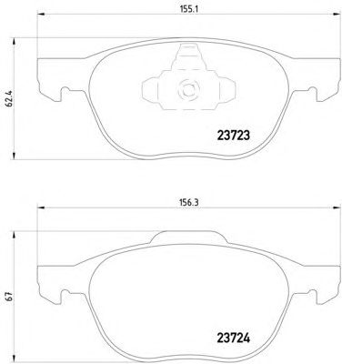 Тормозные колодки HELLA 8DB 355 011-191