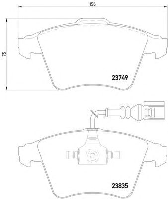Тормозные колодки HELLA 8DB 355 011-621