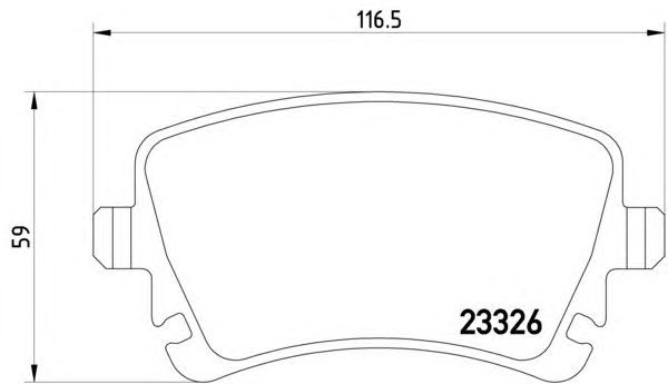 Тормозные колодки HELLA 8DB 355 011-641
