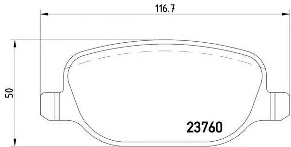 Тормозные колодки HELLA 8DB 355 018-771
