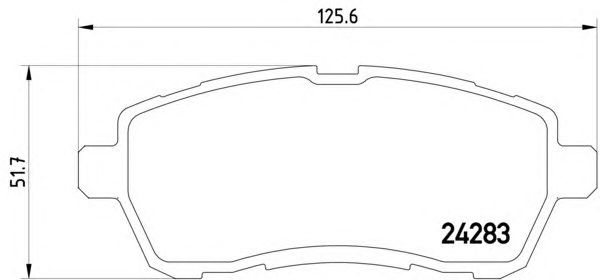Тормозные колодки HELLA 8DB 355 013-211