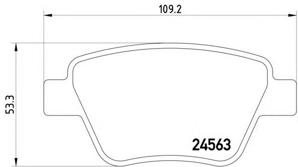 Тормозные колодки HELLA 8DB 355 014-021