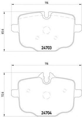 Тормозные колодки HELLA 8DB 355 014-361