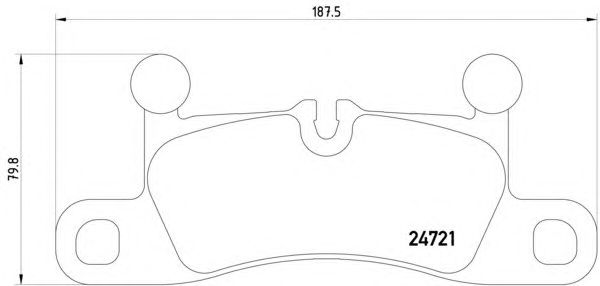Тормозные колодки HELLA 8DB 355 015-101
