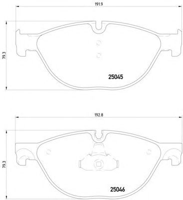 Тормозные колодки HELLA 8DB 355 015-251