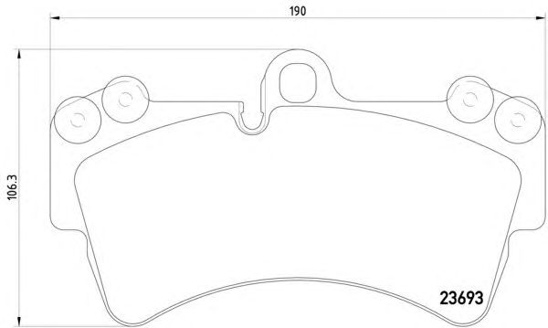 Тормозные колодки HELLA 8DB 355 018-691