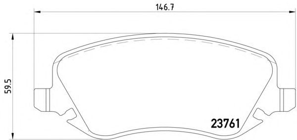 Тормозные колодки HELLA 8DB 355 018-761