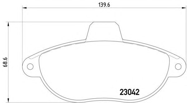Тормозные колодки HELLA 8DB 355 019-251