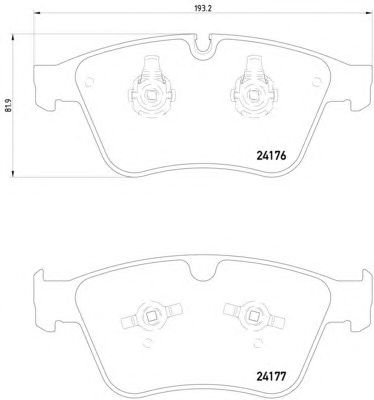 Гальмівні колодки HELLA 8DB 355 020-031