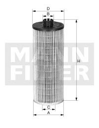 Масляный фильтр MANN-FILTER HU 931/6 x