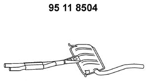 Резонатор EBERSPACHER 95 11 8504